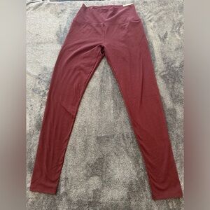 Offline by Aerie burgundy, yoga pants